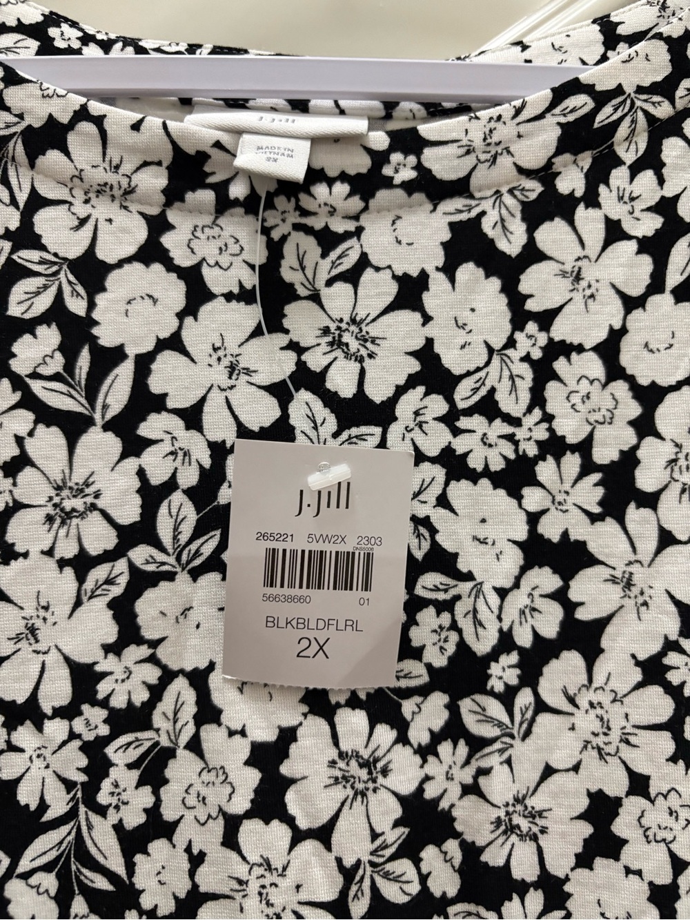 NWT J Jill Floral Dress - Picture 3 of 6